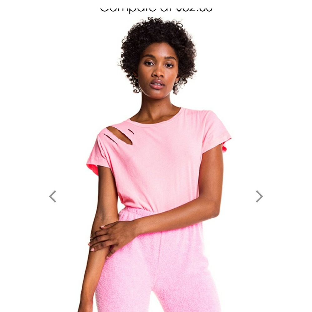NWT Wildfox Couture Thrashed No9 Tee